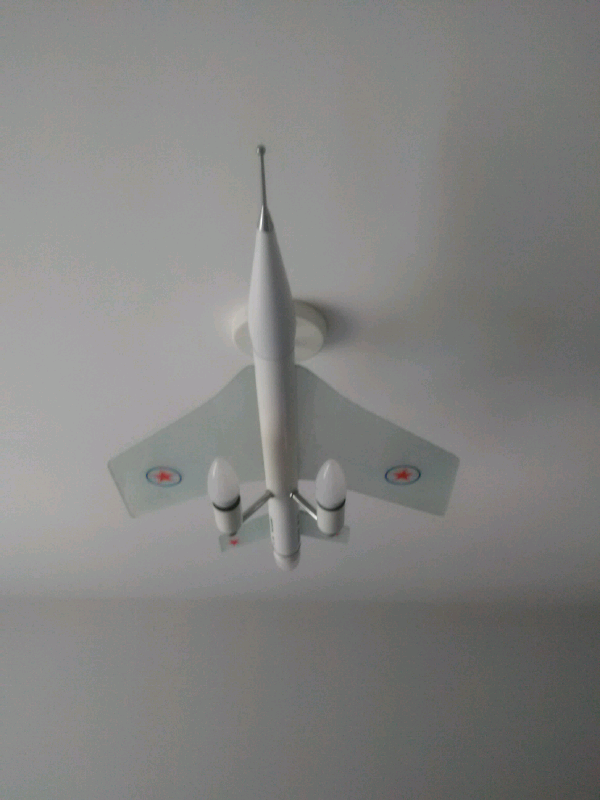 aeroplane light ceiling fitting